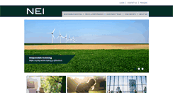 Desktop Screenshot of neiinvestments.com